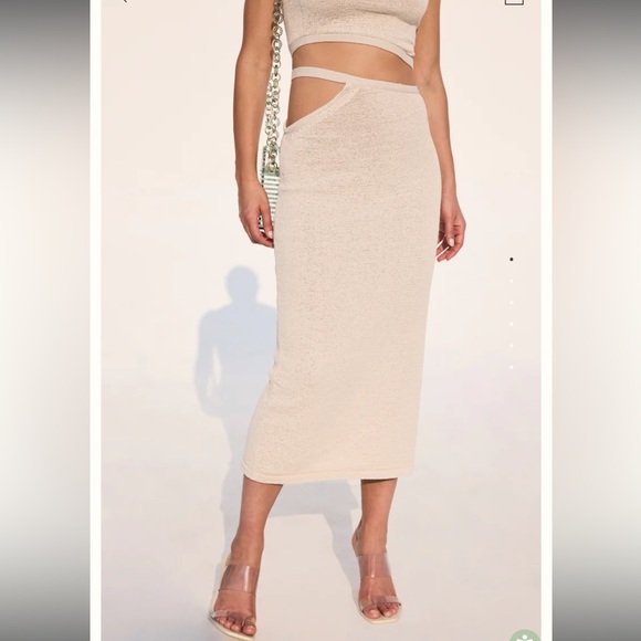 Cult Gaia Samira Knit Skirt (size M) - Picture 2 of 3